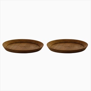 Set of 2 Saucers for Bread