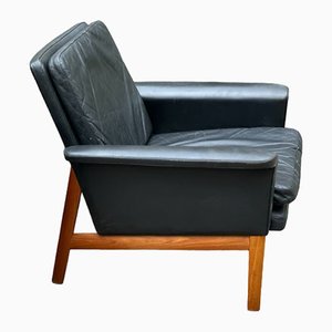 Mid-Century Model 128 Jupiter Lounge Chair in Teak by Finn Juhl for France & Son, Denmark, 1965