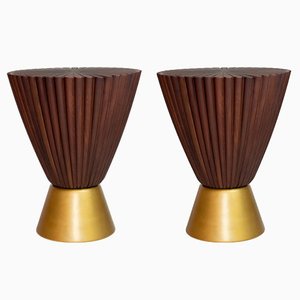 Set of Goathi Stools by Alma de Luce