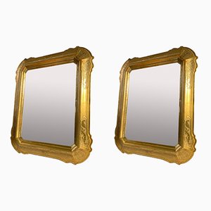 Neapolitan 19th Century Mirrors, Set of 2