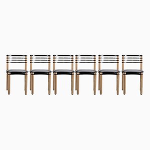 Chaises de Salon par Kurt Thut pour Dietiker, 1980s, Set de 6