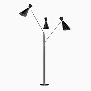 Floor Lamp in Brass