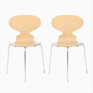 Vintage Dining Chairs by Arne Jacobsen, Set of 2