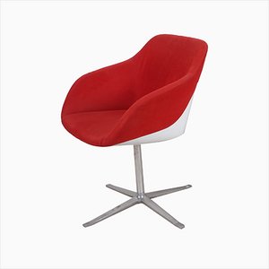 Turtle Chair in Red and White by Pearson Lloyd for Walter Knoll, 1990s