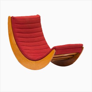 Relaxer 2 Rocking Chairs by Verner Panton for Rosenthal, 1970s