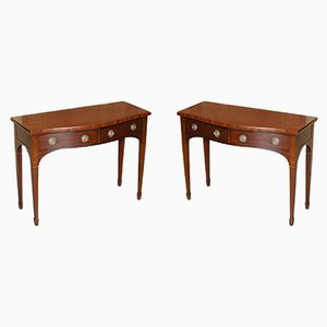 Antique Console Table Sideboards from Howard & Sons, Set of 2