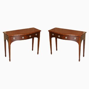 Enfilades Console Antique de Howard & Sons, Set de 2