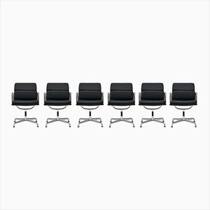 Office Chair by Charles & Ray Eames for Vitra, Set of 6
