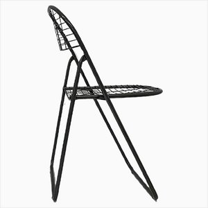 Grauer Wire Stuhl von Niels Gammelgaard für IKEA, 1970er