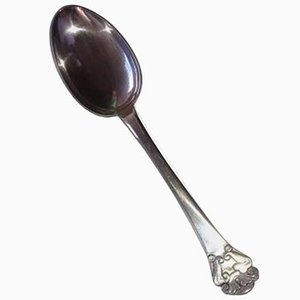 Art Nouveau Silver Spoon by Thorvald Bindesbøll for Holger Kyster, 1910