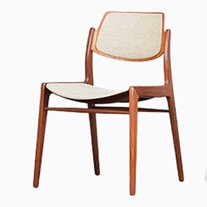 Teak Dining Chairs by Hartmut Lohmeyer for Wilkhahn, 1960s, Set of 4