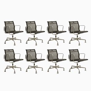 Model EA 117 Armchairs by Charles & Ray Eames for Vitra, Set of 8
