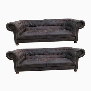 Chesterfield Sofas, 1990er, 2er Set