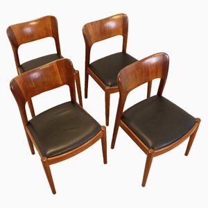 Vintage Stühle von Koefoeds Hornslet, 4 . Set
