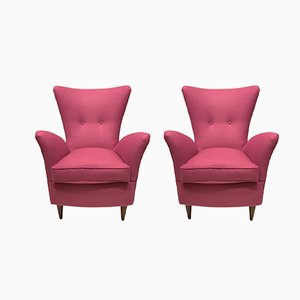 Armchairs by Melchiorre Bega, Set of 2