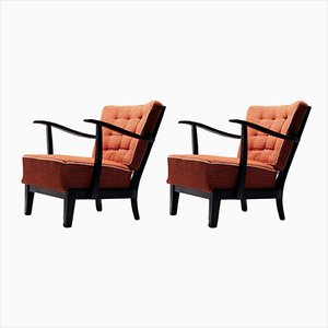 Matching Armchairs by Thonet, Set of 2