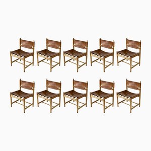 Dining Chairs by Børge Mogensen for Fredericia, Set of 10