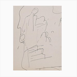 Charles Dufresne, Figures, Dessin Original, Début 20ème Siècle