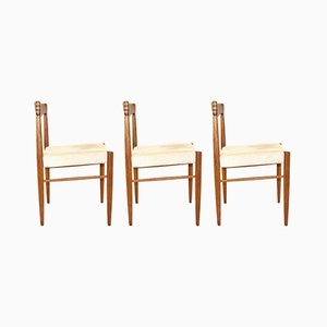Oak Chairs by H.W. Klein for Bramin, Denmark, 1960, Set of 3