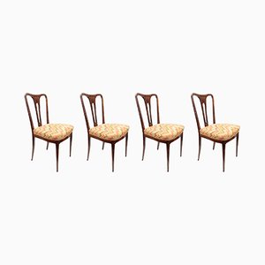 Vintage Italian Dining Chairs, 1940s, Set of 4