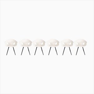 Ginger Ale Chairs by R. Lazzeroni for Poltrona Frau, Set of 6