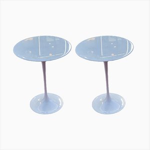 Tables d'Appoint Tulipe par Eero Saarinen pour Knoll, Set de 2