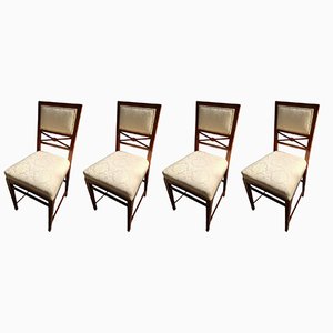 Art Nouveau Chairs, Set of 4