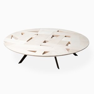 Tamiso T1423 Round Low Table by Marco Zanuso Jr.