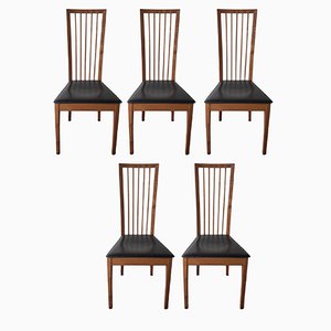 Vintage Calligaris Chicago Chairs in Beech, Set of 5