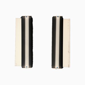 Geometric Floating Wall Lamp Set, 1960s, Set of 2