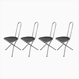 Swedish Chairs by Niels Gammelgaard for Ikea, 1980s, Set of 4
