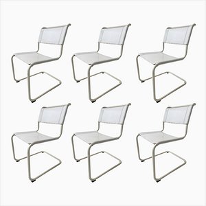 Sedie S33 di Mart Stam per Thonet, anni '20, set di 6