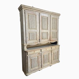 Gustavian Porcelain Cabinet, 1880s