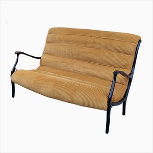 Vintage Zwei-Sitzer Sofa von Ezio Longhi für Elam, 1958