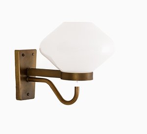 Applique murale attribuée à Gunnar Asplund pour Asea, Suède, 1940