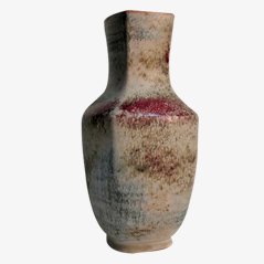Large Vintage Ceramic Vase by Karlsruher Majolika, 1970s