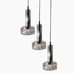 Lampada da soffitto P105 vintage di Staff