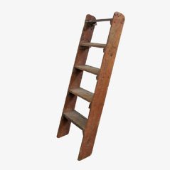 Decorative Wooden Ladder, 1940s