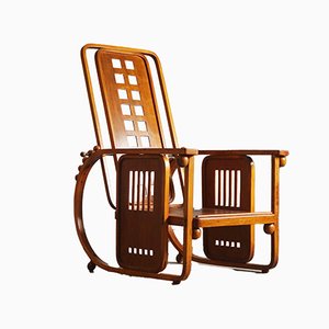 Sitzmaschine Sessel von Josef Hoffmann für J&J Kohn, 1905