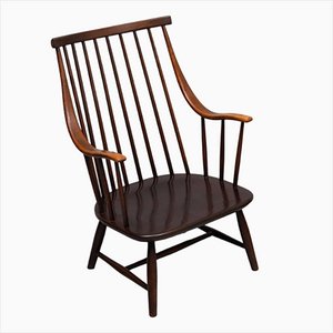 Poltrona Grandessa Spindle Back di Lena Larsson per Nesto, Svezia, anni '60