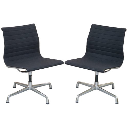 Ea 105 Swivel Office Chairs From Vitra, Swivel Kitchen Chairs Without Casters