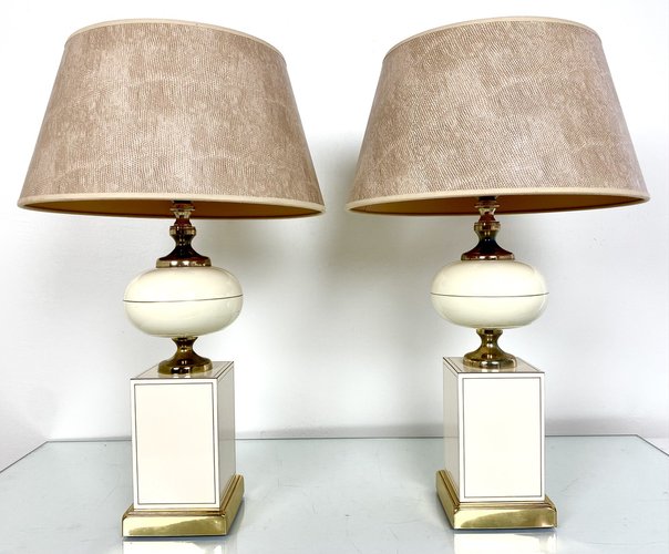 Table Lamps from Maison Le 1970s, Set of 2 for sale at Pamono