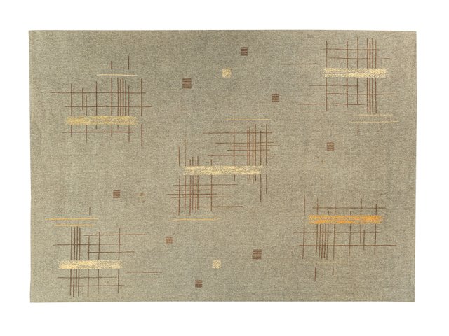 Modern 1950s Rug Mid-Century Modern Wool Rug, 1950s for sale at Pamono