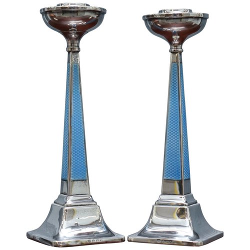 Sterling silver candlesticks for sale deals