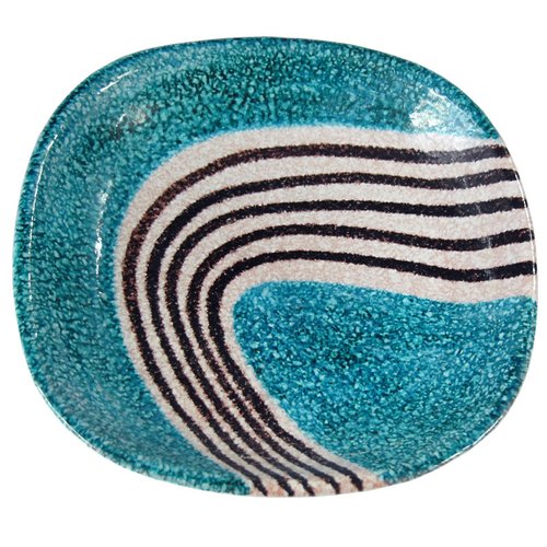 Ceramic Dish by Alvino Bagni, 1960s for sale at Pamono