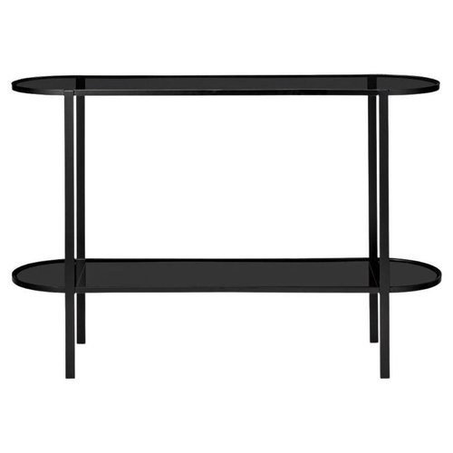 Glass Console Table For At Pamono, Console Table Glass Black