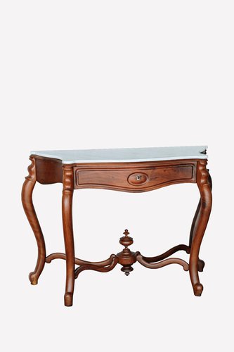 Elizabethan Era Solid Mahogany And, Hickory Chair Bedside Tables Taiwan