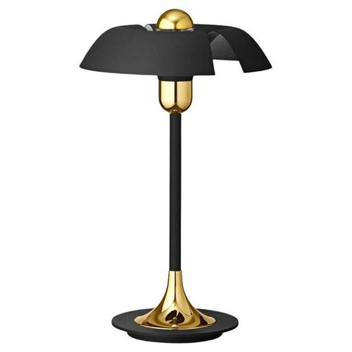 Black And Gold Contemporary Table Lamp, Table Lamps Gold And Black