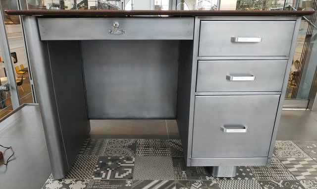 All Steel Tanker Desk from Challenger Steel Products