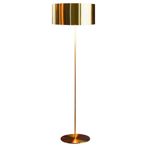 Nendo Floor Lamp Switch Satin Gold, Porter Floor Lamp
